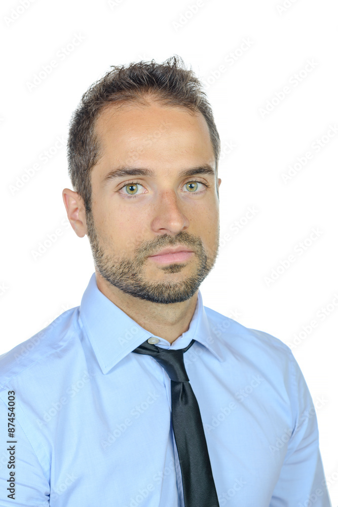 portrait of a young businessman portrait of a young businessman