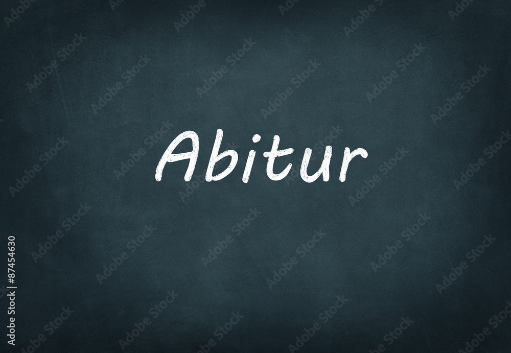 Obraz premium Abitur