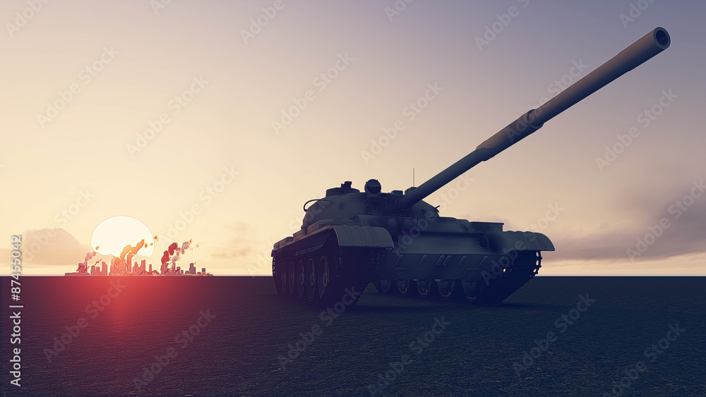 tank and war