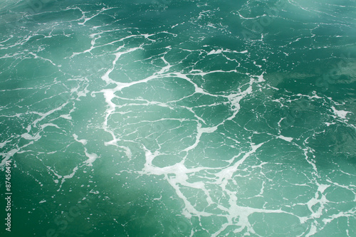 Turquoise marble sea water texture pattern