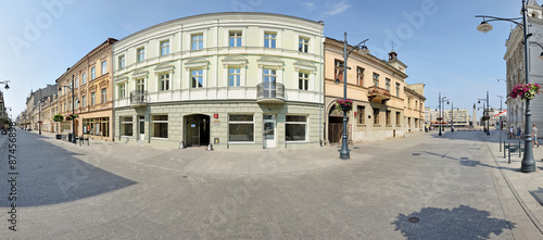 ul. Piotrkowska -Stitched Panorama