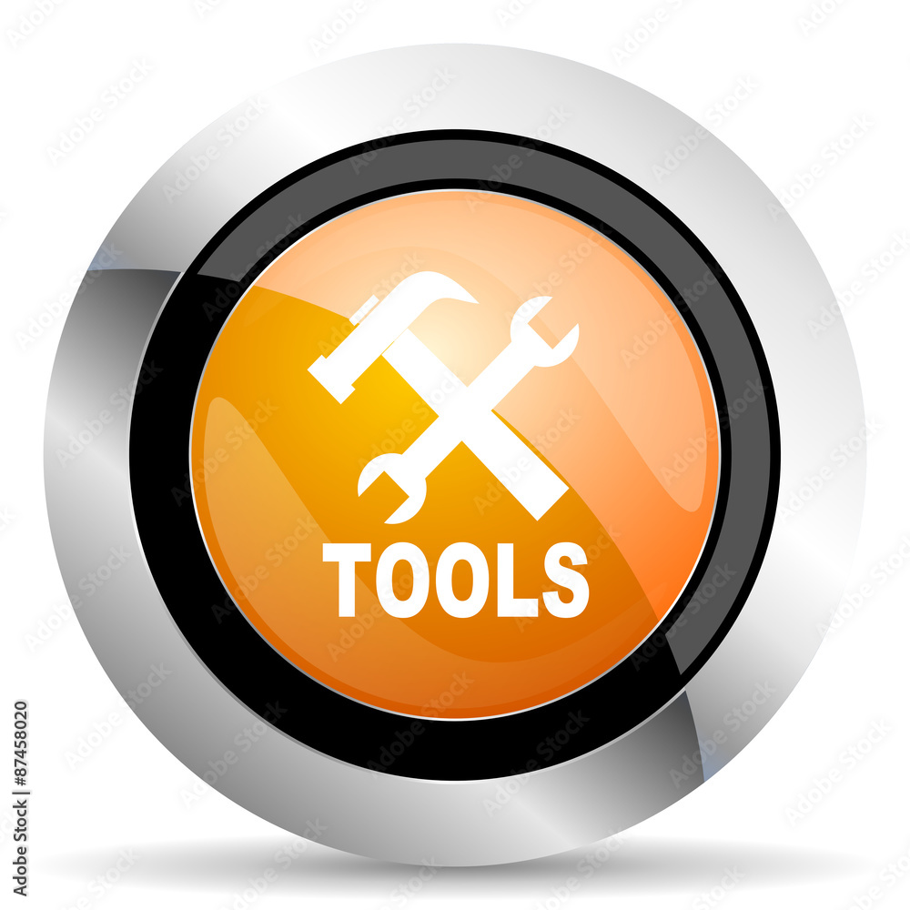 tools orange icon tools orange icon