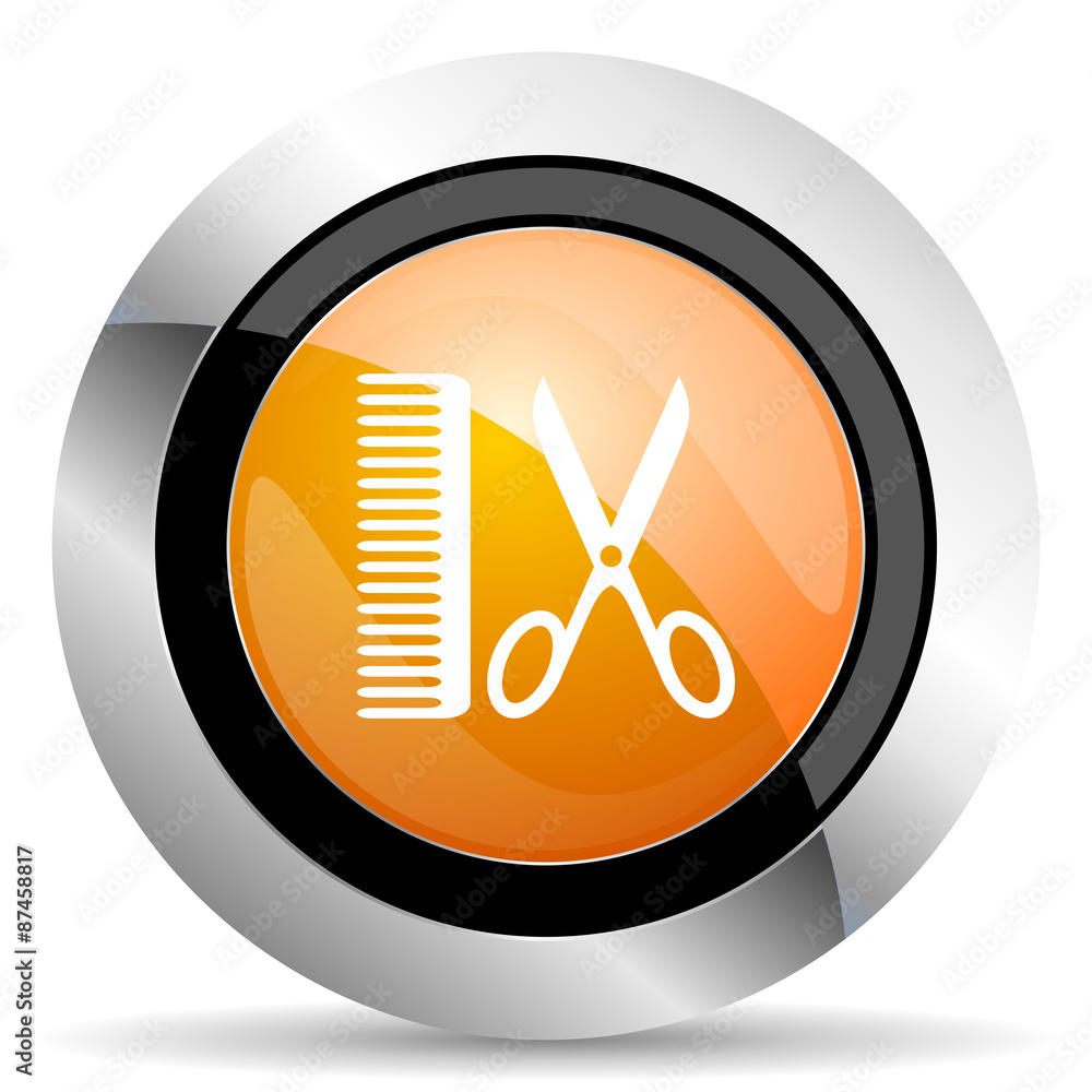 barber orange icon barber orange icon