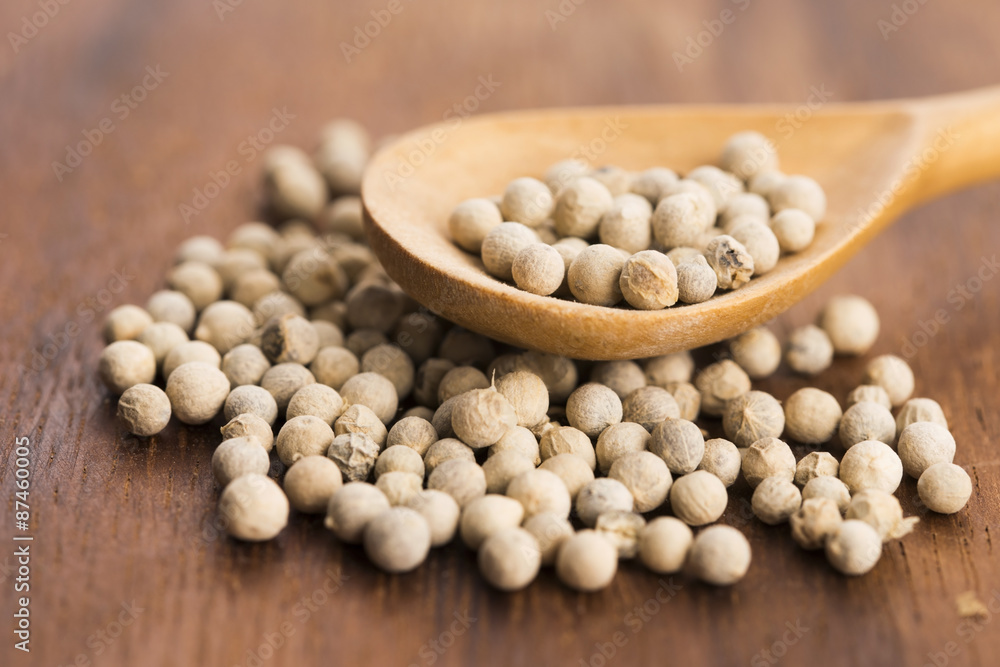 White pepercorn White pepercorn