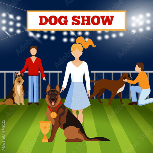 People Wigh Dogs Poster