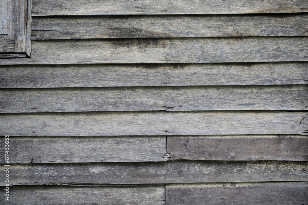 Old wood plank brown texture background.
