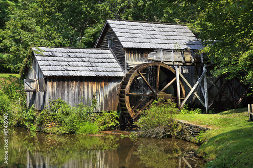 Mabry Mill on the Blue Ridge Parkway in Late Summer © Jill Lang
