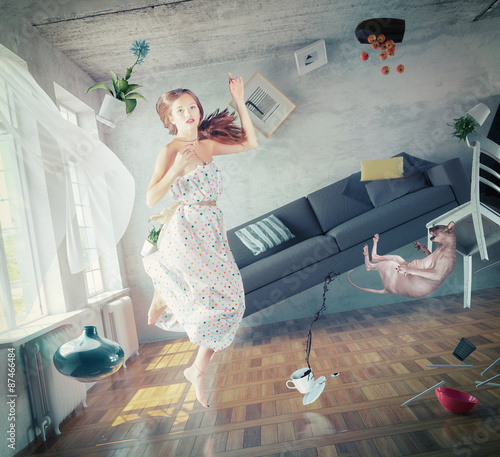 Фотография zero gravity  girl