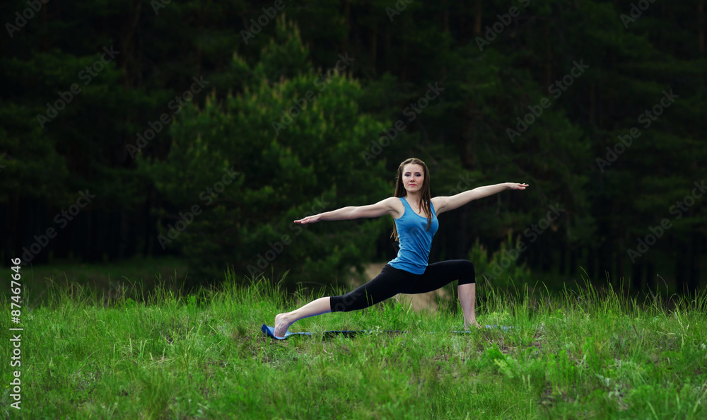 Yoga on the nature Yoga on the nature