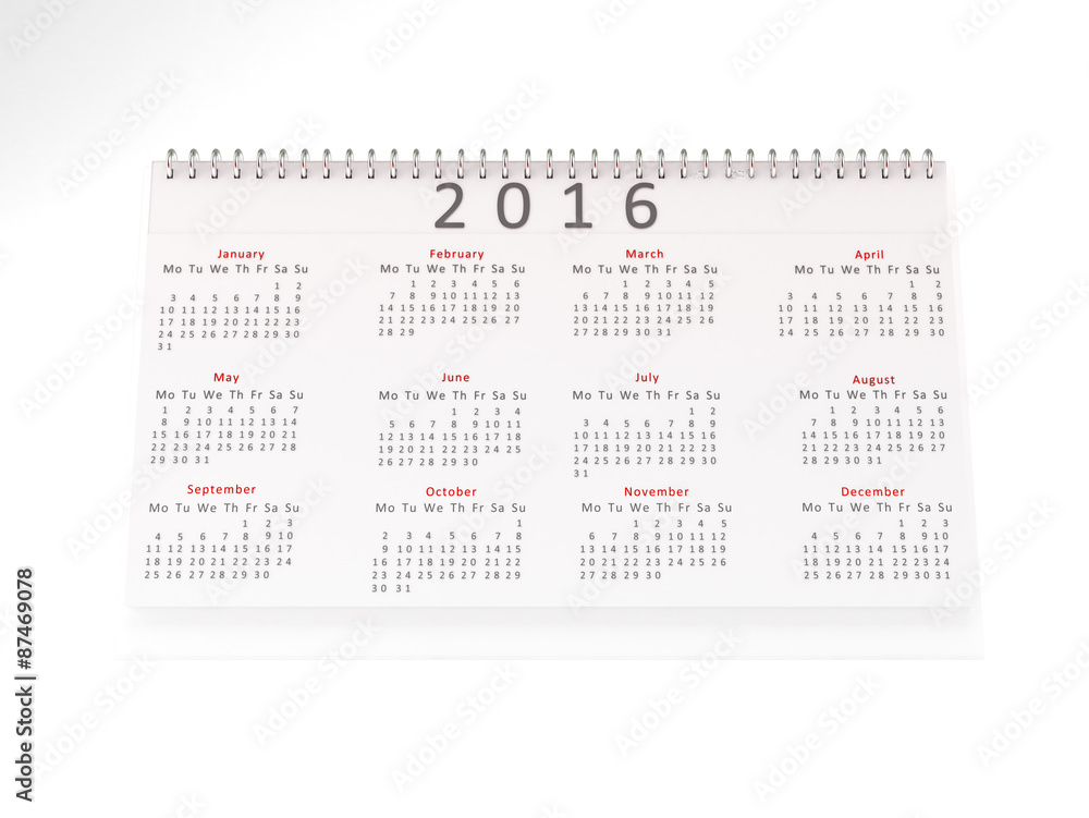 Calendar 2016 Calendar 2016
