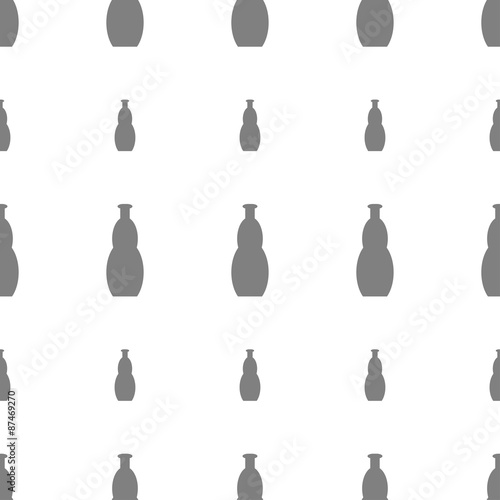 seamless pattern with bottle