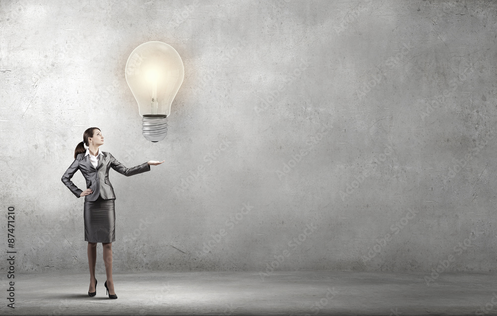 Obraz premium Present your idea