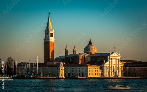  Saint Giorgio Maggiore church on an island in Venice, Italy © mariamaks