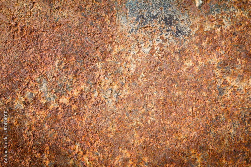 Old rusty metal plate Old rusty metal plate