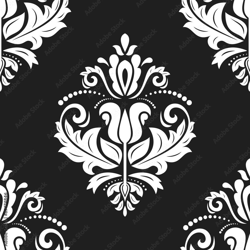 Seamless Orient Vector Background Seamless Orient Vector Background