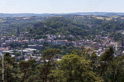 marburg city germany from above in the summer © Tobias Arhelger