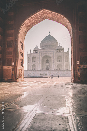Obraz na płótnie Taj Mahal w salonie