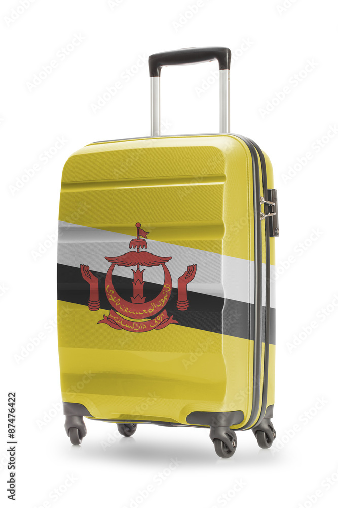Suitcase with national flag on it - Brunei Suitcase with national flag on it - Brunei
