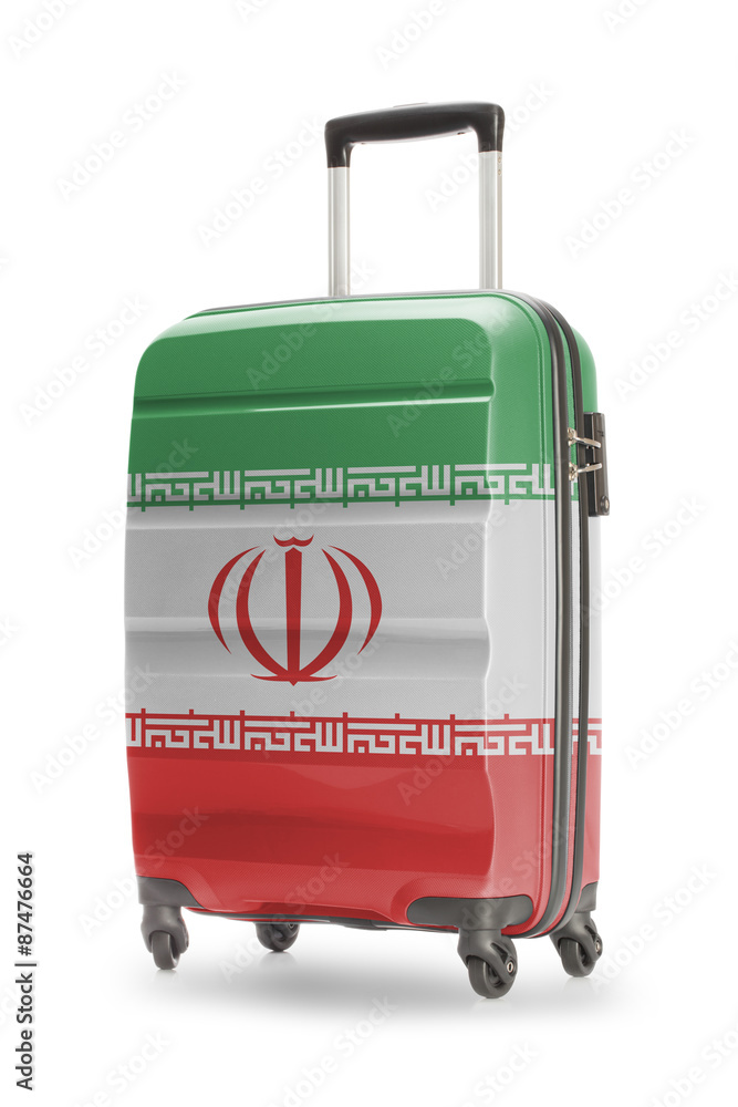 Suitcase with national flag on it - Iran Suitcase with national flag on it - Iran