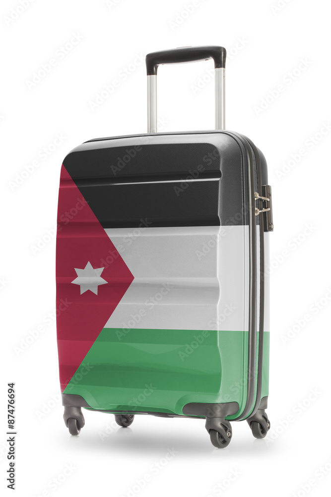 Suitcase with national flag on it - Jordan Suitcase with national flag on it - Jordan