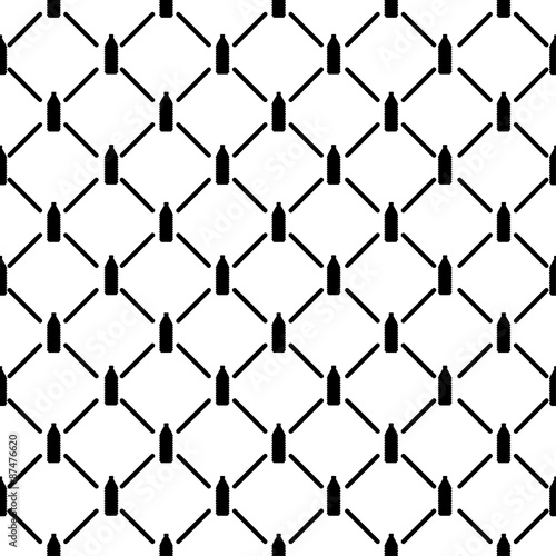 Obraz na płótnie seamless pattern with bottle w salonie