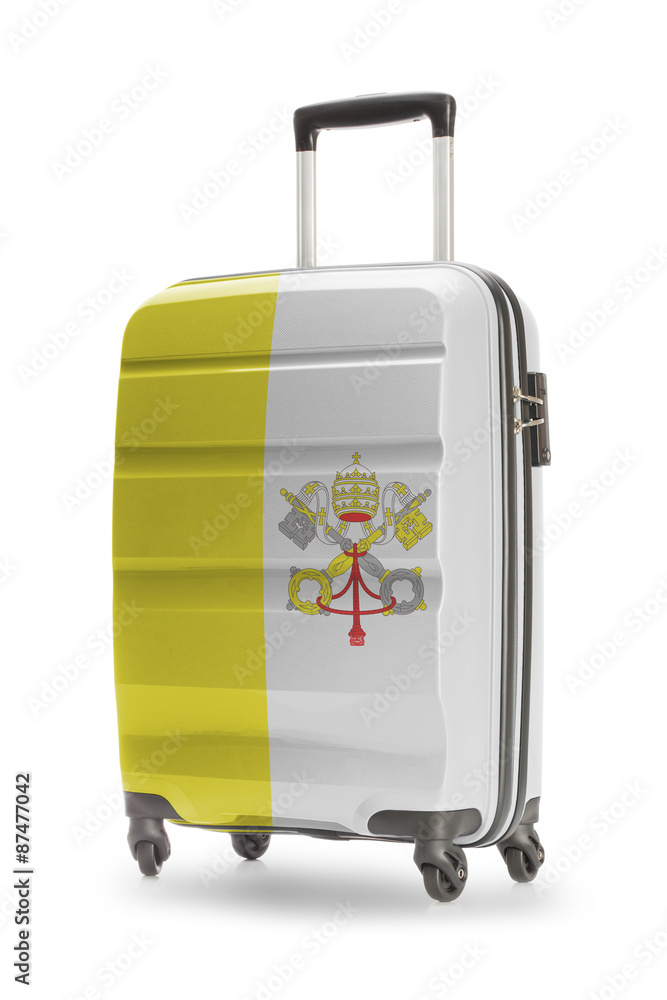 Suitcase with national flag on it - Vatican City Suitcase with national flag on it - Vatican City