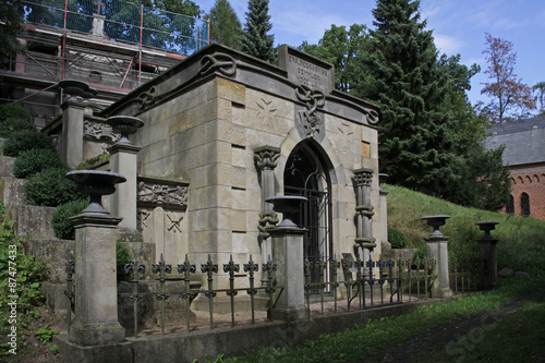 Mausoleum Georg Adolf Demmler auf dem Friedhof Schwerin