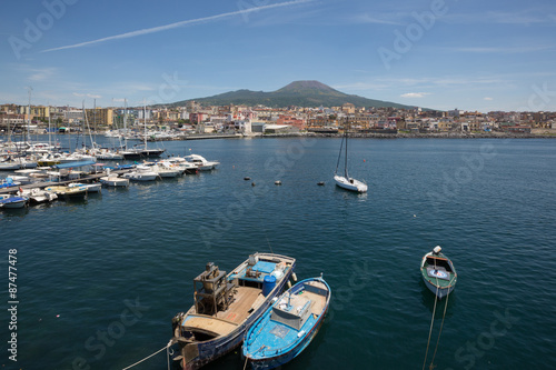 Fotografía Torre del Greco (Napoli, Italia) - A view of the harbor