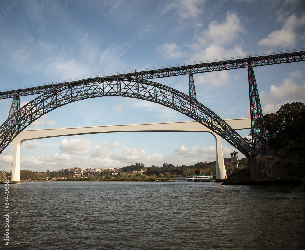 steel bridge porto