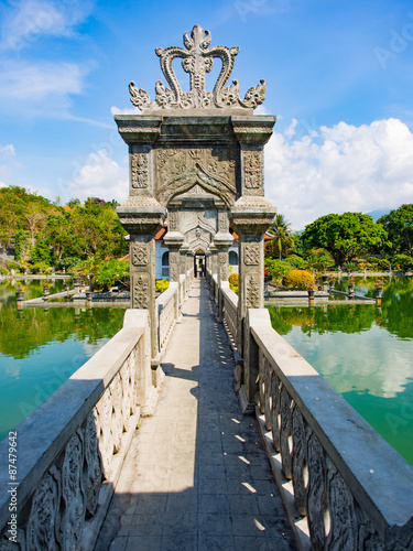 Karangasem water temple palace in Bali