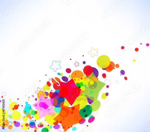Abstract colorful background