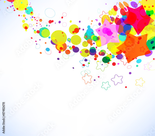Abstract colorful background