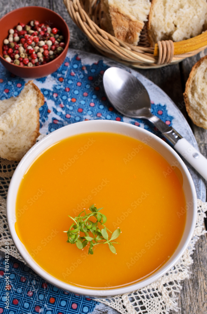 Pumpkin soup Pumpkin soup