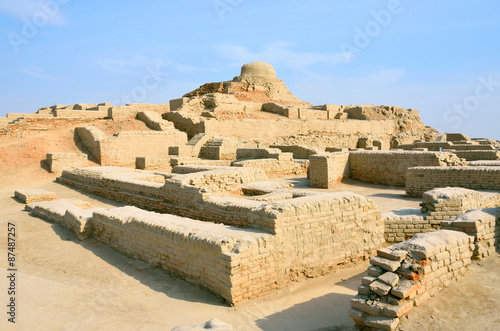Mohenjo-daro in Sindh province,Pakistan photo