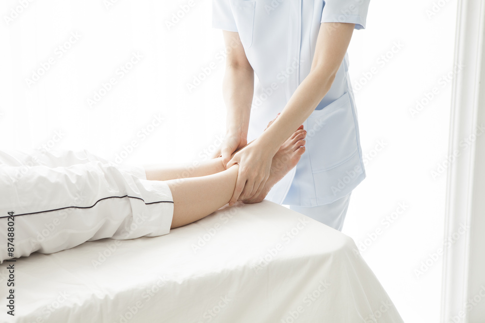 Rehabilitation of leg Rehabilitation of leg