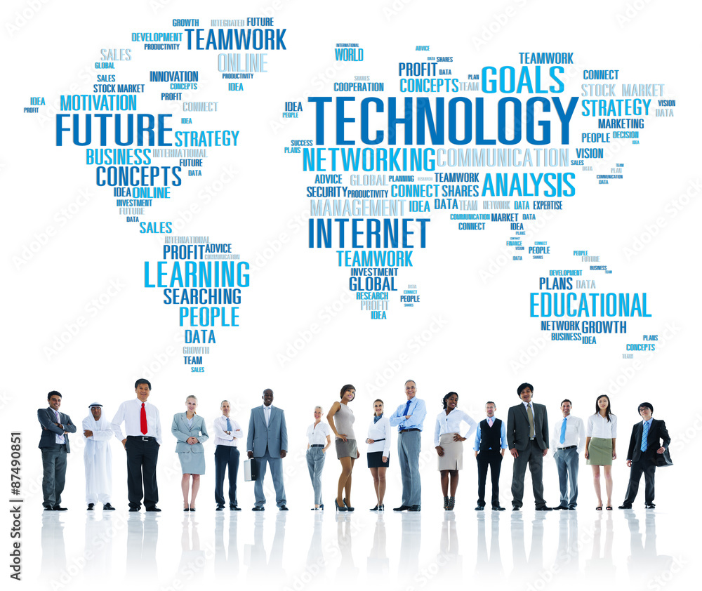Technology Networking Connection Global Communication Concept Technology Networking Connection Global Communication Concept