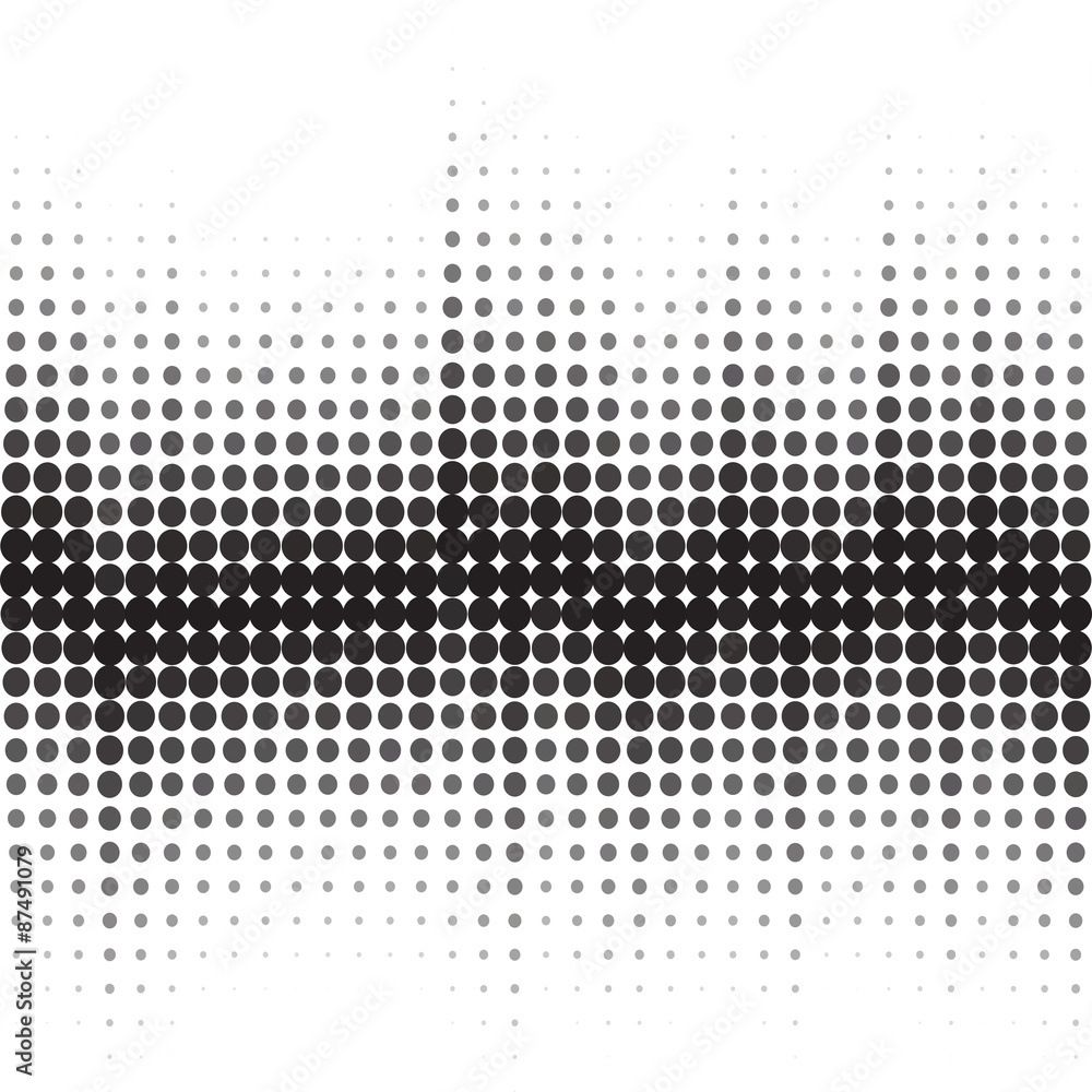 An abstract black and white halftone background An abstract black and white halftone background