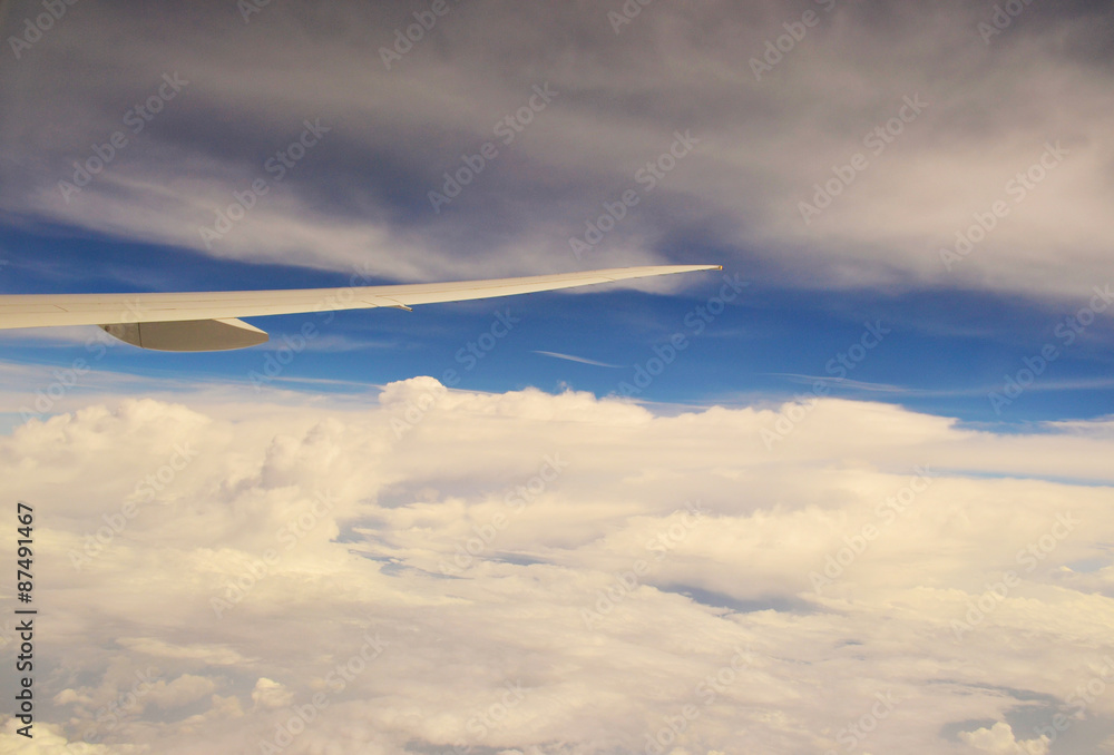 Fototapeta premium Sky plane trip