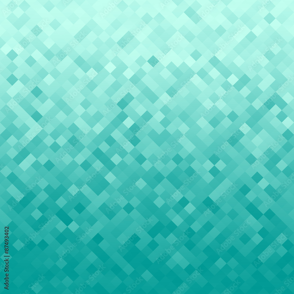 Sea-green tiles