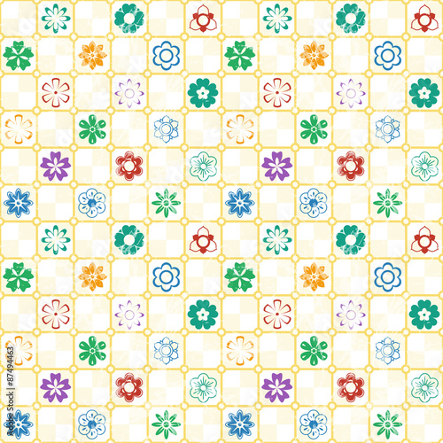 Colorful Flower Pattern