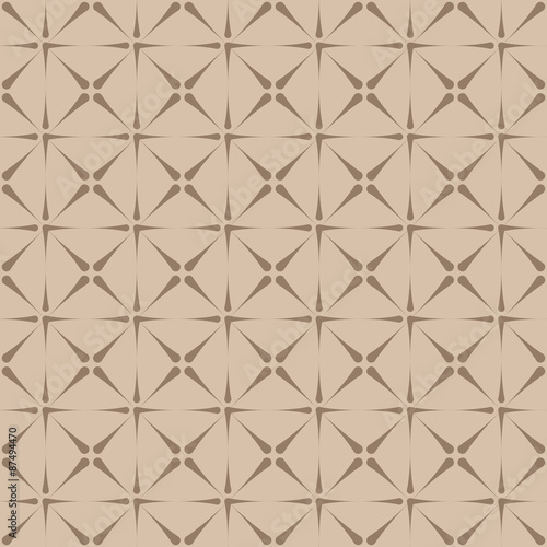 Intricate seamless geometric pattern
