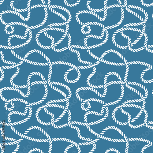 Nautical rope pattern