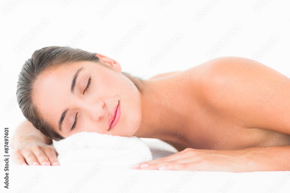 Fototapeta premium A beautiful young pretty woman