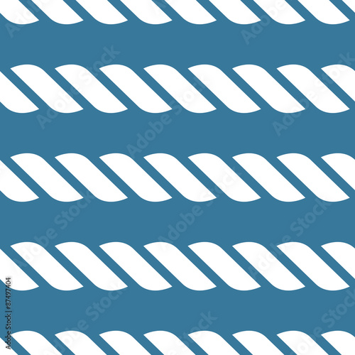 Nautical rope pattern