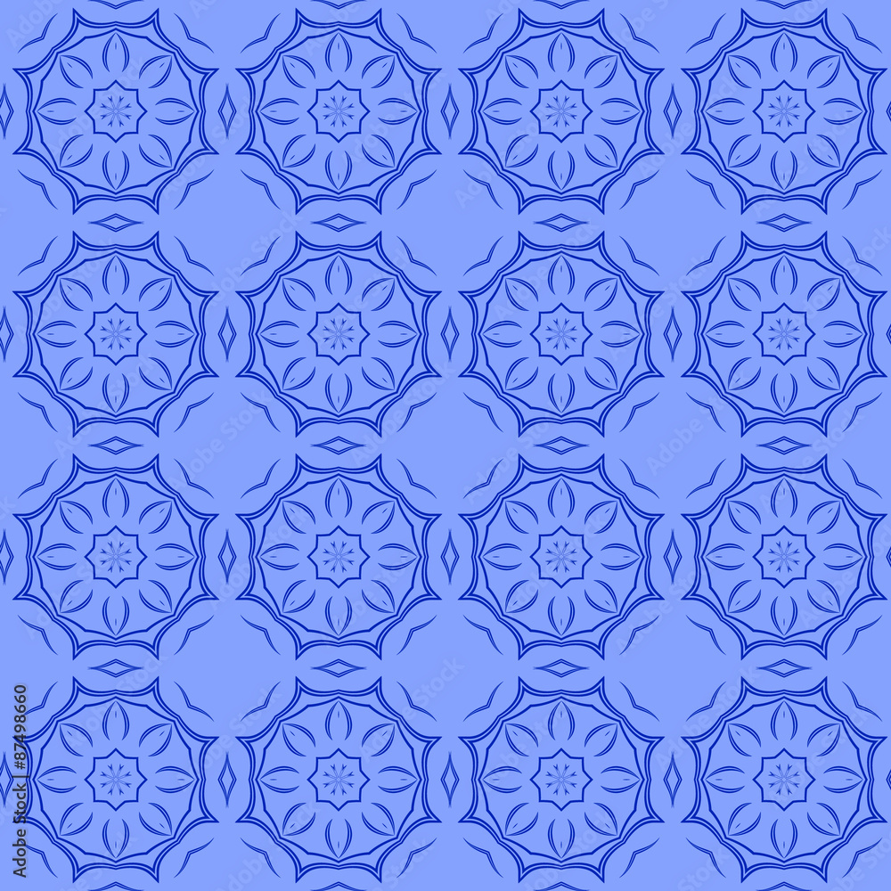 Fototapeta premium Abstract seamless pattern