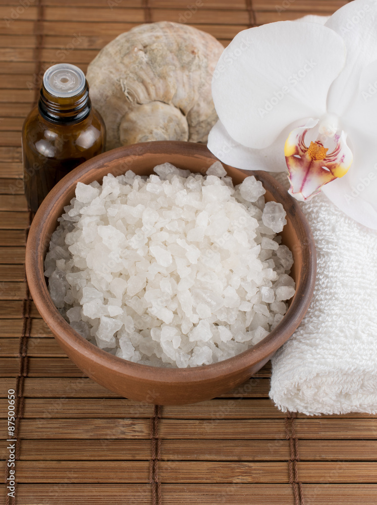 Spa salon with sea salt Spa salon with sea salt