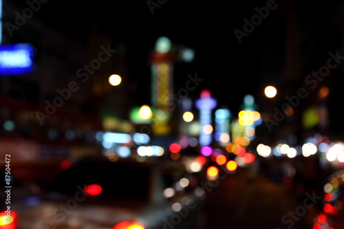 Wallpaper Mural Abstract bokeh background of Christmaslight Torontodigital.ca