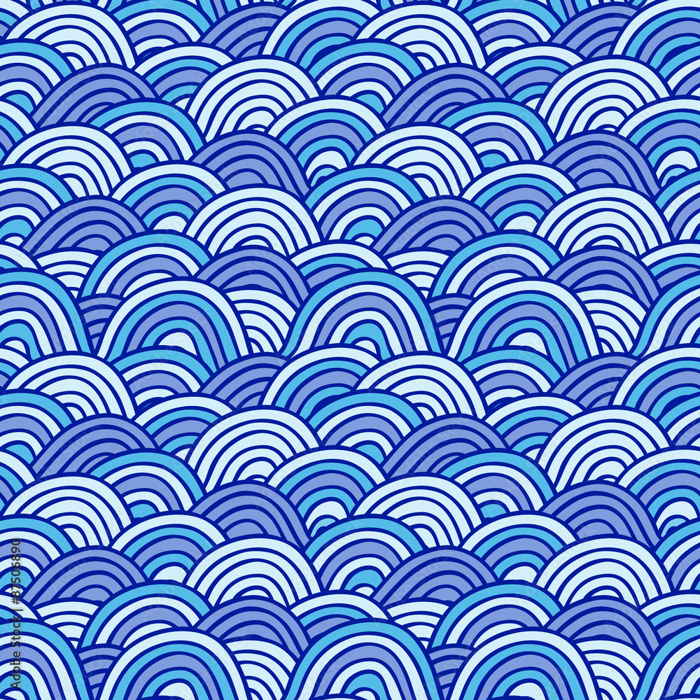 Seamless Wave pattern Seamless Wave pattern