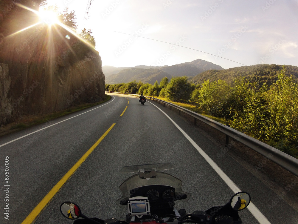 Naklejka premium Helmkamera