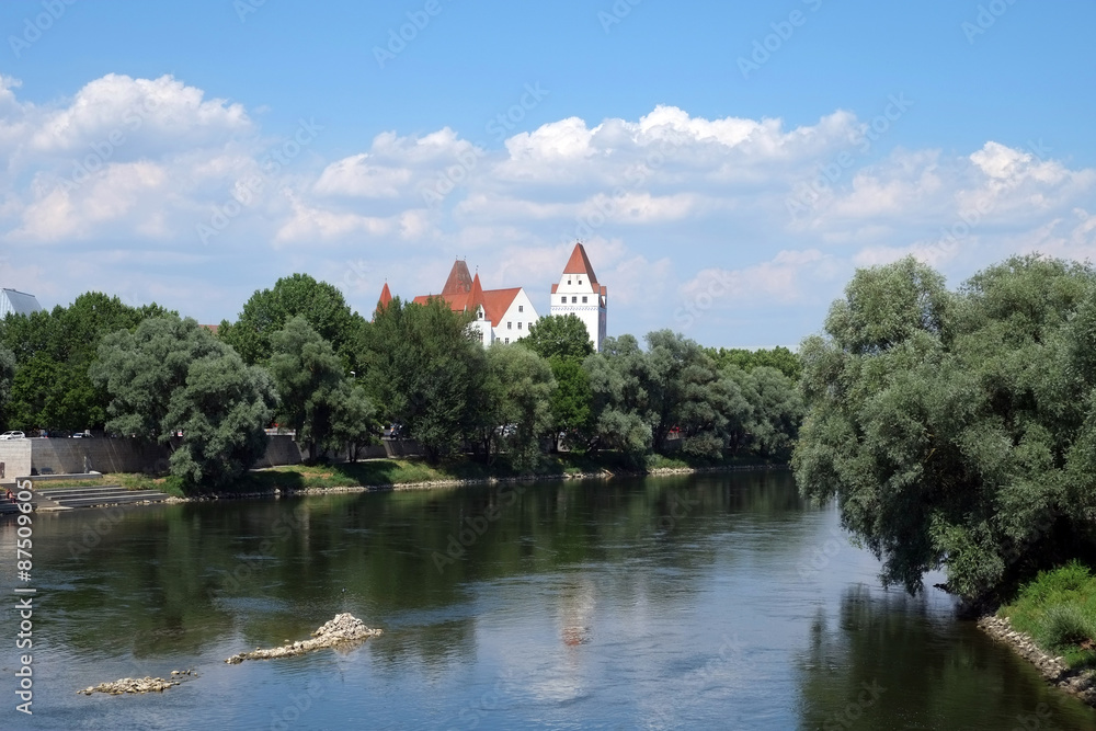 Obraz premium Neues Schloss in Ingolstadt